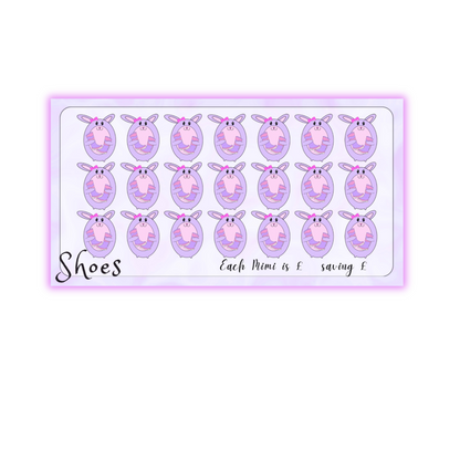 Mimi’s Shoes Savings Tracker
