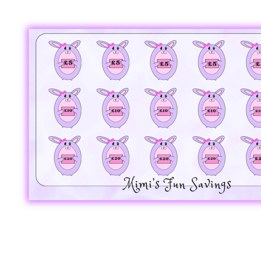 Mimi’s Fun Savings Tracker