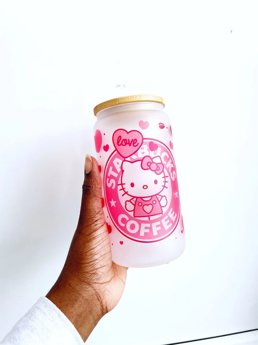 Starbucks Kitty Frosted Libby