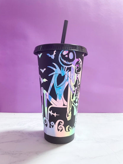 Nightmare Before Christmas Gift Cold Cup 24oz