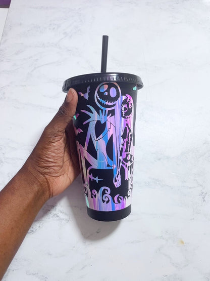 Nightmare Before Christmas Gift Cold Cup 24oz
