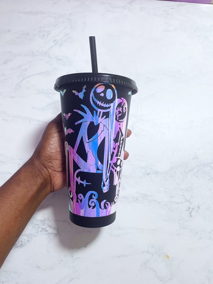 Nightmare Before Christmas Gift Cold Cup 24oz